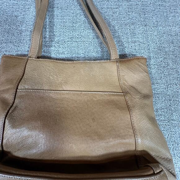 Frankie & Johnnie Brown Leather Shoulder Bag Purse - Picture 5 of 10